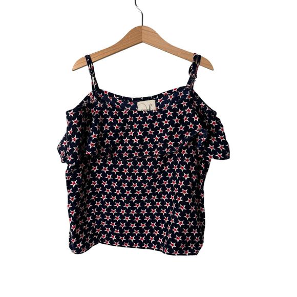 Peek Star Ruffle Tank - Picture 1 of 4